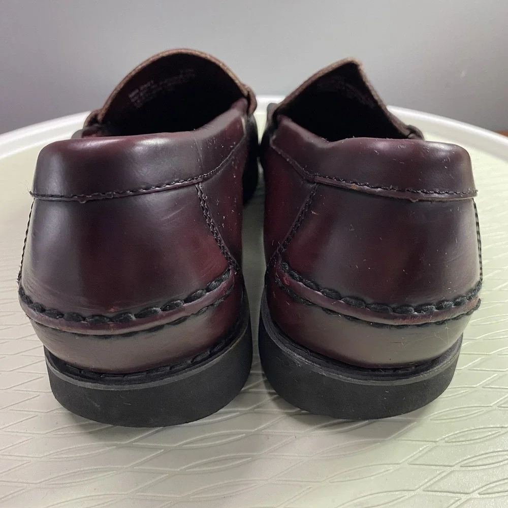 Men's Rockport Penny Loafers Sz.11W Burgundy Slip-On Shoes Comfort‎ DMX Wedding